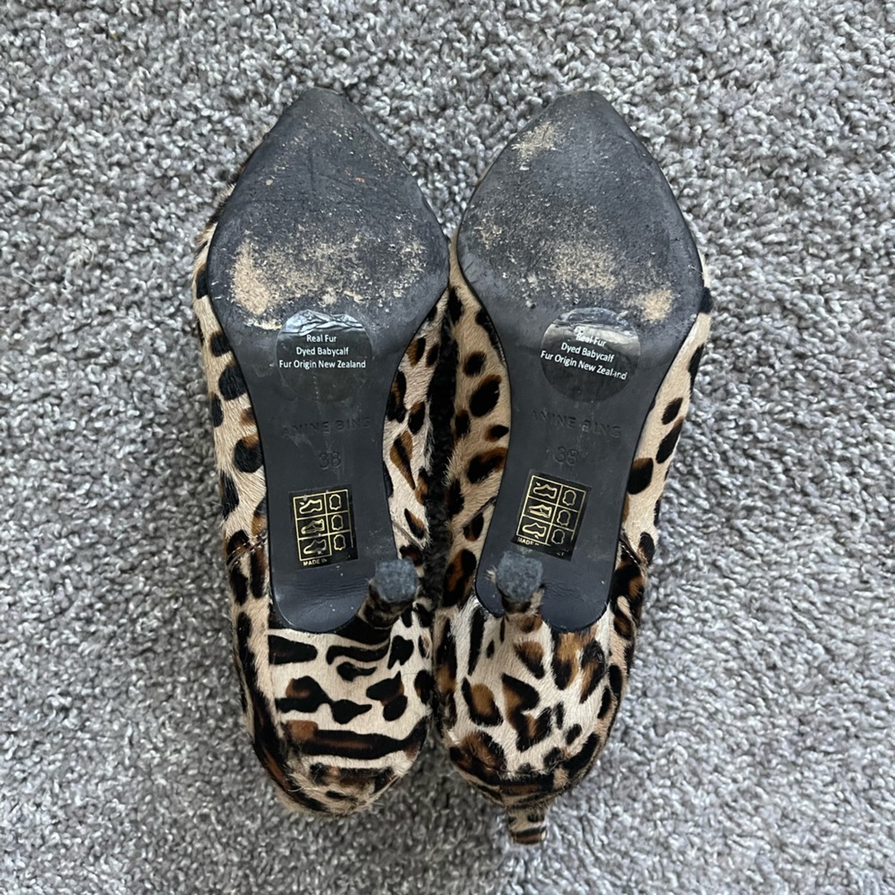 Anine Bing Stevie boot Leopard print - Picture 9 of 9